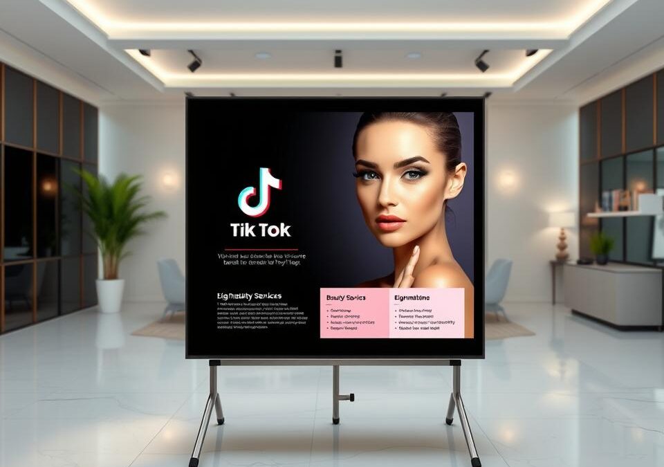 Reklama salonu beauty na TikToku – czy to działa?